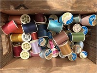 box of sewing thread
