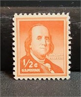 U.S. 1/2c postage stamp unused