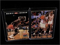 Michael Jordan Cards - 1992 Skybox USA Basketball