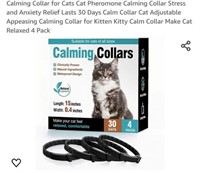 MSRP $22 Cat Calming Collars
