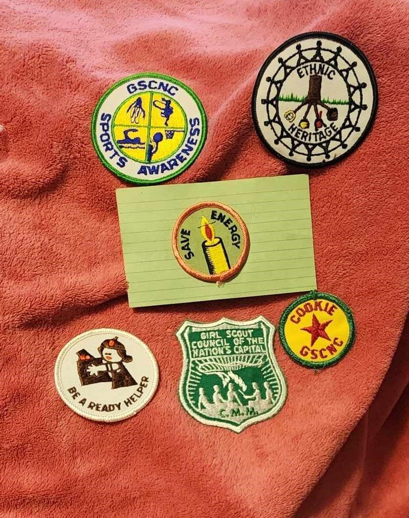 Lot of Girl Scout Badges patches GS CMM