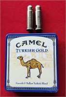 Camel Collectors Tin &  NRA Silver Bullet Brigade