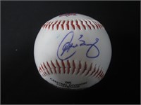 Carlos Baerga Signed Baseball FSG Witnessed