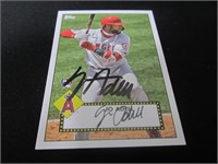 Jo Adell Signed Trading Card RC COA Pros