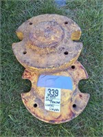 (2) Rear Lawn Tractor Wheel Weights