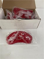 SET OF 4 CALIPER COVERS RED CHEVY