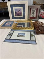 LIGHTHOUSE PRINTS, WOODEN TRIVETS, MIRROR