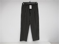 Vintage Supply Women's SM Pant, Black and White