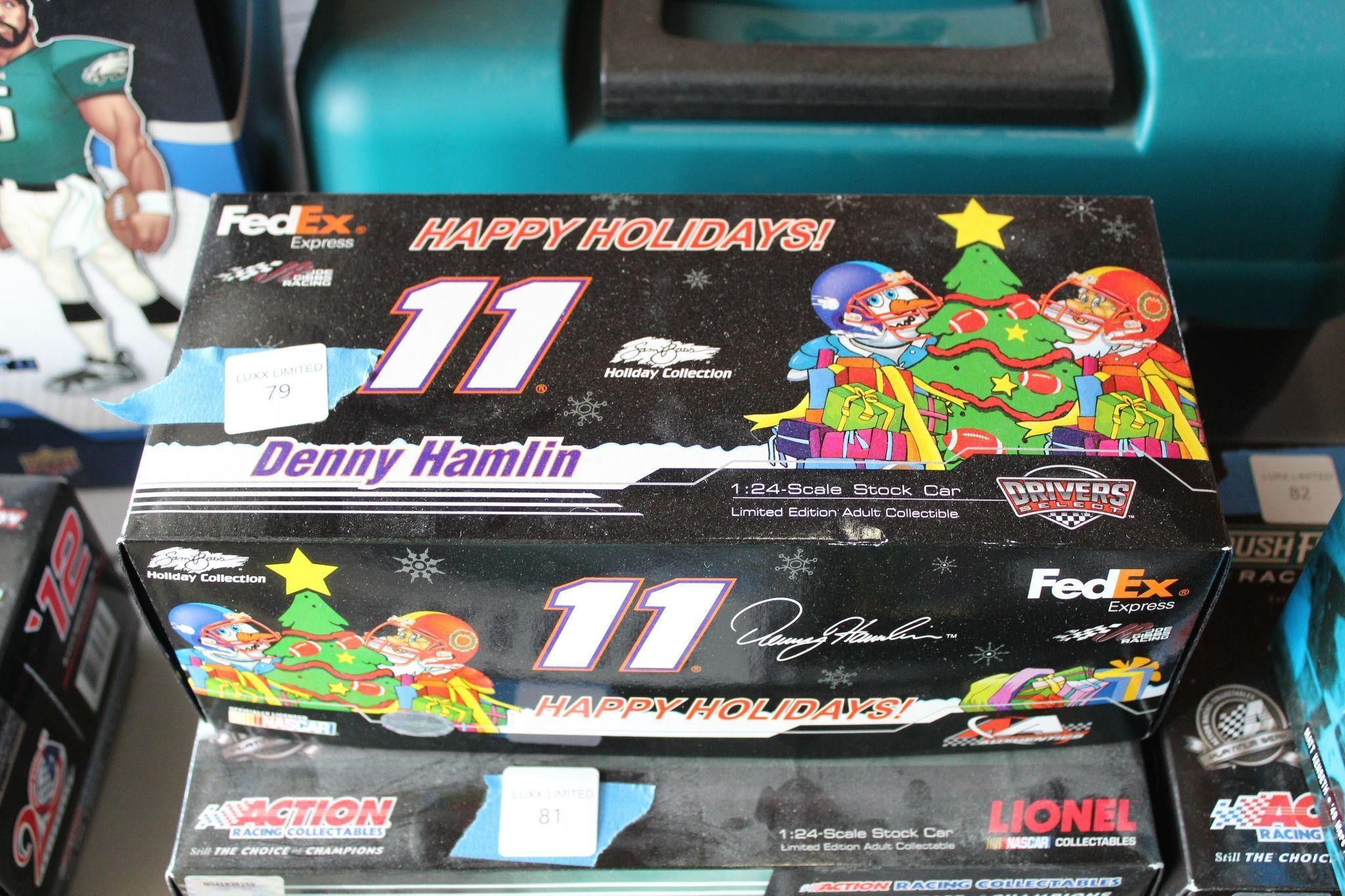 Denny Hamlin 1:24 scale stock car
