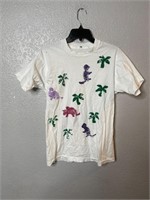 Vintage Dinosaur Stamped Shirt