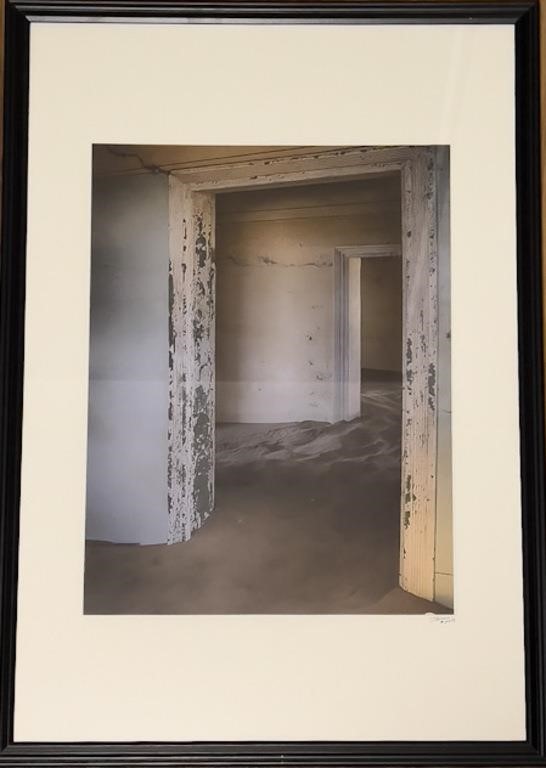 Kolmanskop 4. 18" X 24" Photo + Frame