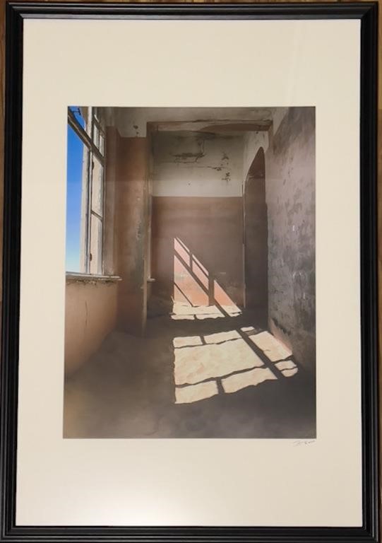 Kolmanskop 2. 18" X 24" Photo + Frame