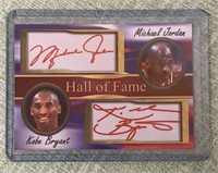 2021 Kobe Bryant & Michael Jordan Facsimile Card