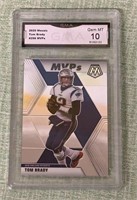 2020 Panini Mosaic Tom Brady GMA 10 Card