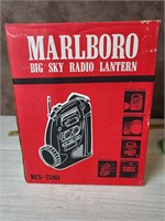 Vintage NIB Marlboro big sky radio lantern