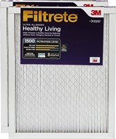 SEALED-Filtrete MERV 12 AC Furnace Filter 2pk