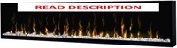 USED Dimplex Ignite 74in Electric Fireplace