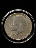 1964 50C Kennedy Silver Half Dollar Coin