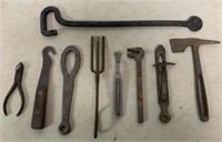 lot of 9 Assortent Tools,Cutters,Wrenches