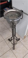 Ornate Metal Plant Stand / Champagne Bucket