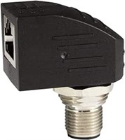 ASI ASITPA-4512MD-RA Rj45 to M12 Adapter