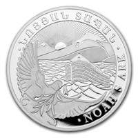 2021 Armenia 1 oz Silver 500 Drams NoahÕs Ark (BU)