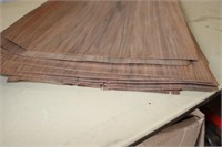 Brown Walnut Veneer Sheets x 14 / Flat Cut