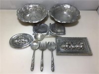 Arthur Court Bunny Serving Bowls, Utensils and