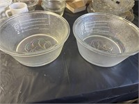 New Oceana shatterproof weighted Glass dog bowls