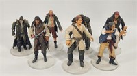 7) PIRATES OF THE CARIBBEAN ACTION FIGURES