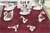 (8) Swarovski Crystals: