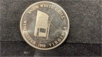 1949 Winchester, VA Snow White Grill Token
