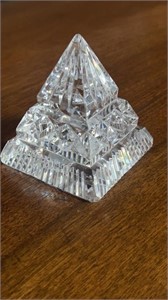 Waterford Pyramid Paperweight