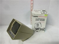 OLD ILLUMINATED SLIDE VIEWER IN BOX