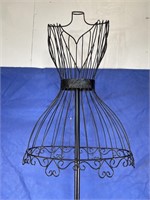 Metal Replica Dress Form, 5'T