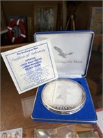 half pound commemorative silver proof