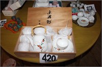 Sake Set in Wooden Box