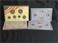 3 US PENNY SETS & COMMEMORATIVE COLLECTION
