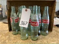 Collectable Coca-Cola Soda Bottles 13 Total