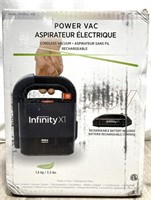 Infinity X1 Power Vacuum (pre Owned)