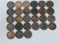 27- Indian Head Pennies