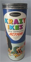 Krazy Ikes vintage Whitman toy in can.