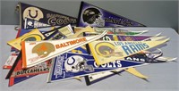 Football NFL; CFL & USFL Pennant Lot Collection