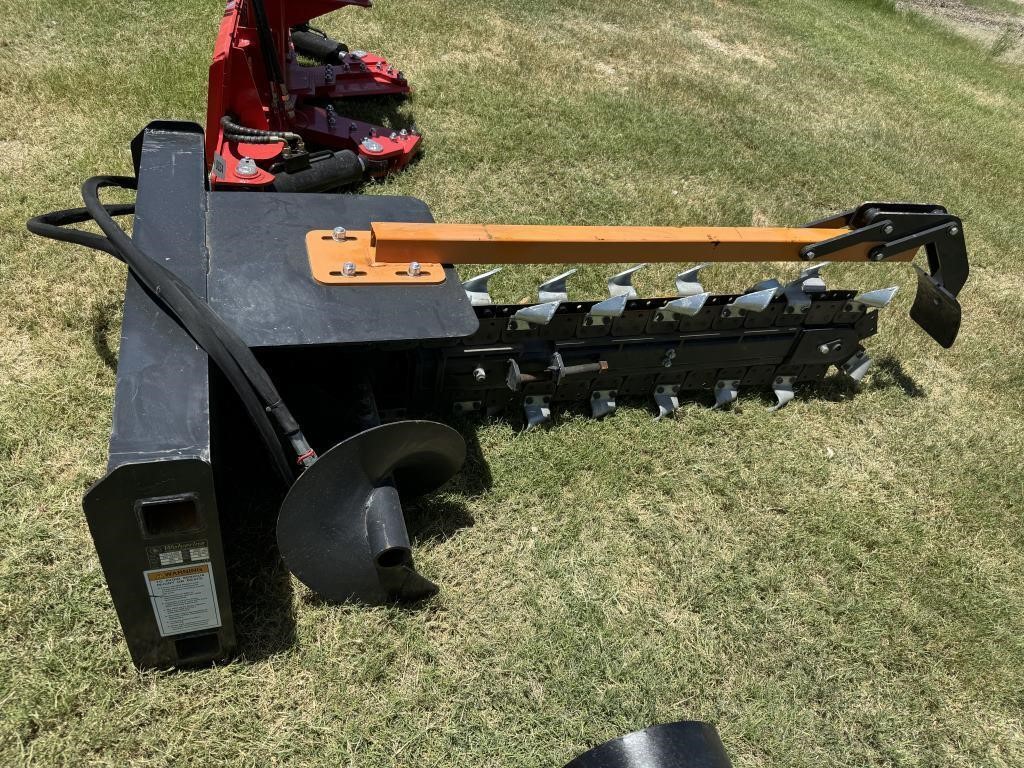 New Wolverine skid steer trencher