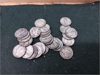 Circulated Mercury dimes 25 times your money