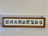 grandkids picture frame - 28inches long