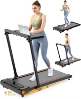 Walking Pad, Under Desk Treadmill with Incline