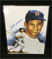 Autographed Ted Williams Photograph with COA