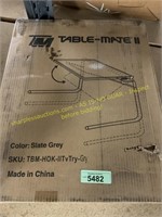 Table Mate II TV Tray Table - Folding-slate Gray