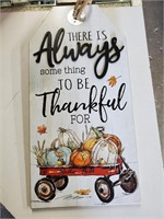 There is Always Something to be Thankful for"
